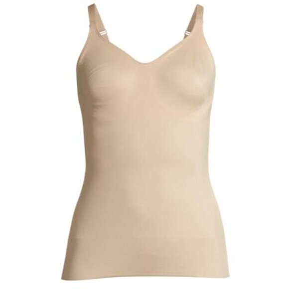 NWT Cupid Women's 38C Beige Firm Control Shaping Camisole Wonderful U Shapewear - Picture 1 of 3